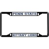 Penn State License Plate Frame Black, Nittany Lions Car Tag
