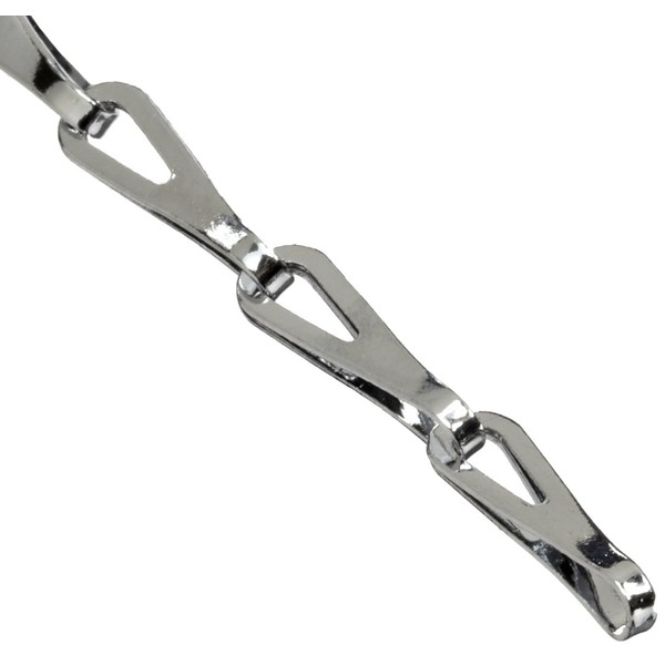 Campbell 0710227 Hobby and Craft Sash Chain, Chrome Plated, #2 Trade, 0.016" Diameter, 29 lbs Load Capacity, 164 Feet Reel