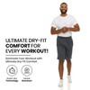 Essential Elements 4 Pack: Men's Dry-Fit Sweat Resistant Active Athletic