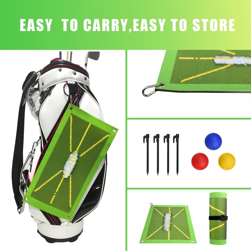 AWAVM Golf Training mats, Golf Mat Practice, New Golf Splitting