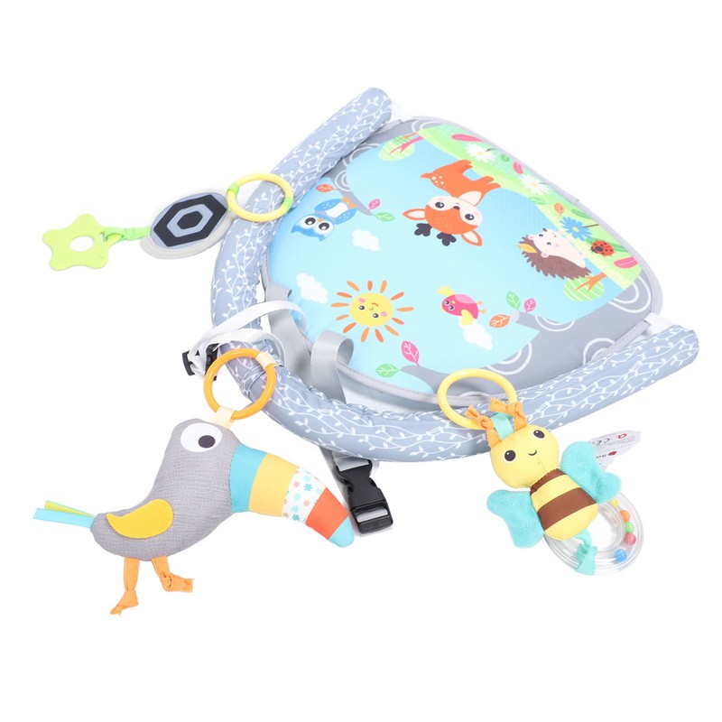 Baby Car Backseat Toy Adjustable Safe Educational Car Travel Newborn