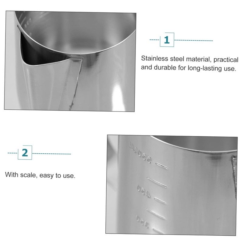 Gatuida Filtered Oil Pot Stainless Steel Strainer Steel Strainer Easy