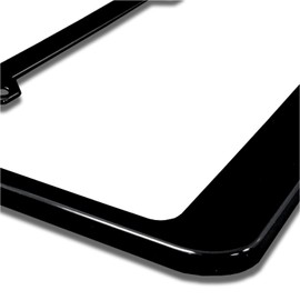 Au-TOMOTIVE GOLD UV Print Polycarbonate License Plate Frame for Toyota Scion (Black)