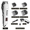 Rechargeable LCD Display Hair Clipper Cutter Head Regulator Strong Power