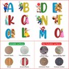 Seyal® Supr Mario Alphabets Wall Sticker
