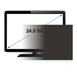 upscreen 24 Inch Privacy Filter for 24.0 Inch Industrial Monitors (61 cm) [519 x 325 mm, 16:10] - Privacy Screen Protector Anti-Spy, Privacy Filter