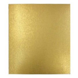 Large Shikishi Special Gold Substrate Plain 9.5 x 10.8 inches (242 x 273 mm), 10 Sheets