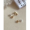 14k gold ball lablet piercing 6mm each (1 piece) /