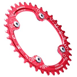 Dymoece 7075 Aluminum Alloy Double Chainring Bolts for Road MTB Bicycle M8 Crankset (Silver)