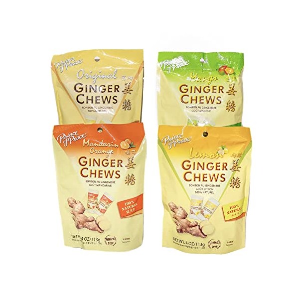 Prince of Peace Ginger Chews - Variery Bundle