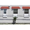 Fixed Metal Awnings 52 in W x 31 in H,