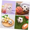 ORFOFE Cute Bubble Making Bath Salt 2pcs Football Shape Bathing