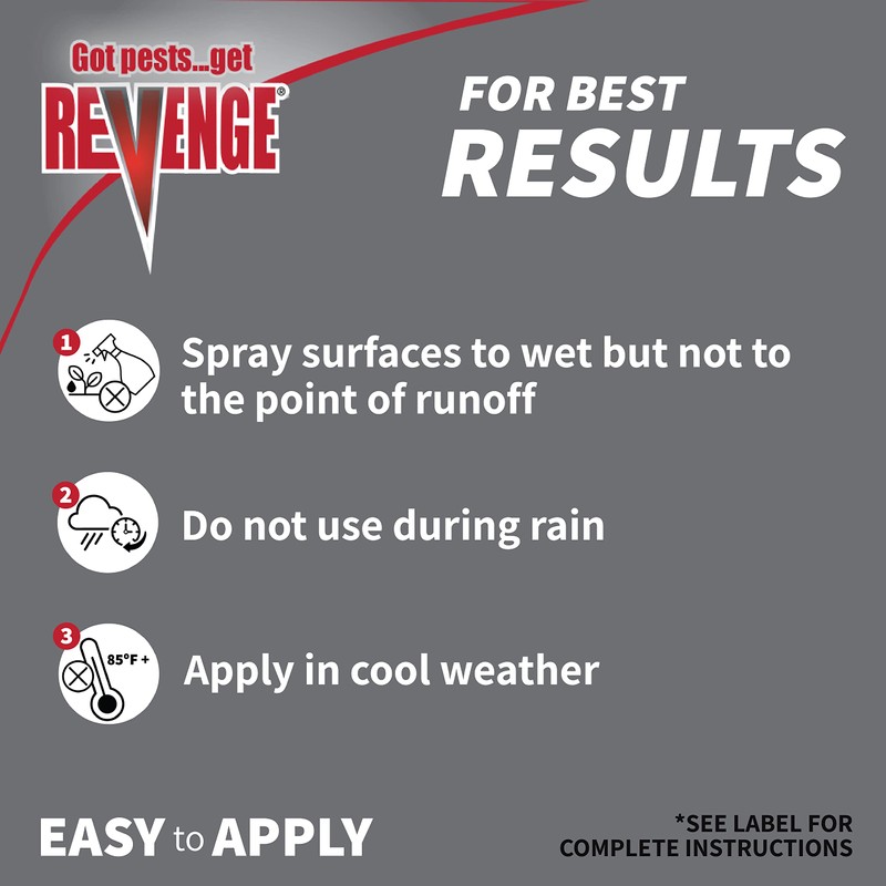 Bonide Revenge Termite & Carpenter Ant Killer Spray, 16 oz
