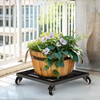 IDZO Upgraded apacity 385lbs, 14Inch Plant Caddy with Wheels Heavy