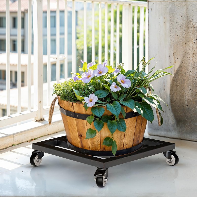 IDZO Upgraded apacity 385lbs, 14Inch Plant Caddy with Wheels Heavy