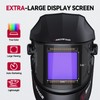 ARCCAPTAIN ARCCAPTAIN 3.94"X3.66" Welding Helmet Auto Darkening, 1/1/1/1 Top Optical