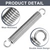 GUNGY Tension Springs with Hooks Stainless Steel Tension Spring Tension