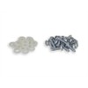RackGold Tuerca de jaula de zinc 10-32 y tornillos con