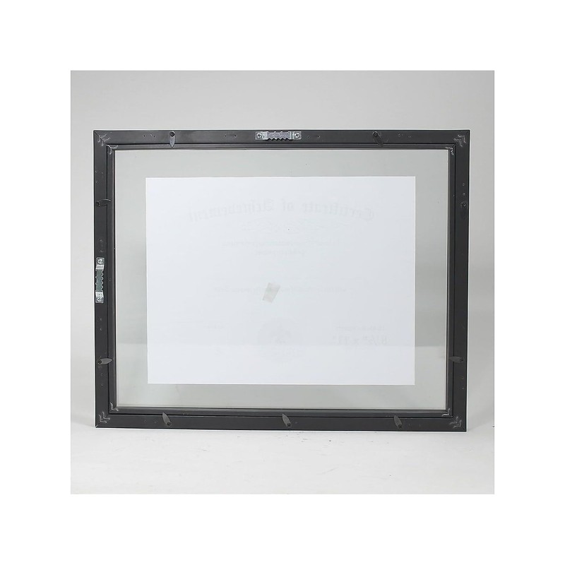 Lawrence Frames Multi Use Float Document Frame, Black, 11x14