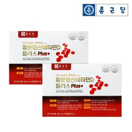 Chong Kun Dang Iron Folic Acid Vitamin D Men Women Pregnant Women Iron Supplement 60 Capsules 2 / 철분 엽산 비타민D 남성 여성 임산부 철분제 60캡슐 2개