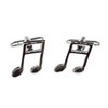 Miniblings Notes Music Cuff Links Cufflinks Buttons + Box Semiquaver