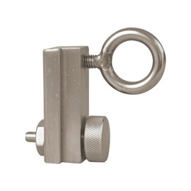 Windhager Premium Replacement Sun Sail Pole Silver Stainless Steel Height Adjustable for Attaching a Sun Sail Second Sledge for Premium Sun Sail Pole