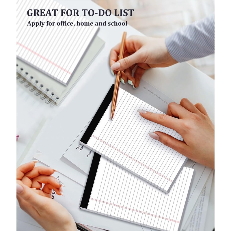 Legal Pads 5x8 Small Note Pads 5x8 Notepads for Work,