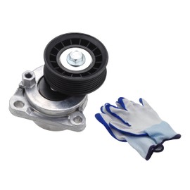 ATPPCCE 38452 Belt Tensioner Assembly With Pulley For 03-12 Ford Focus/Fusion/Escape Mazda 3/6/Atenza/Axela/MX-5 Miata/Tribute Mercury Milan/Mariner OE# 38408 89372 419-021 6E5Z6A228B