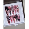 [Handmade Nail Tips] Tea Flower - Plum.ver (Limited Edition) -