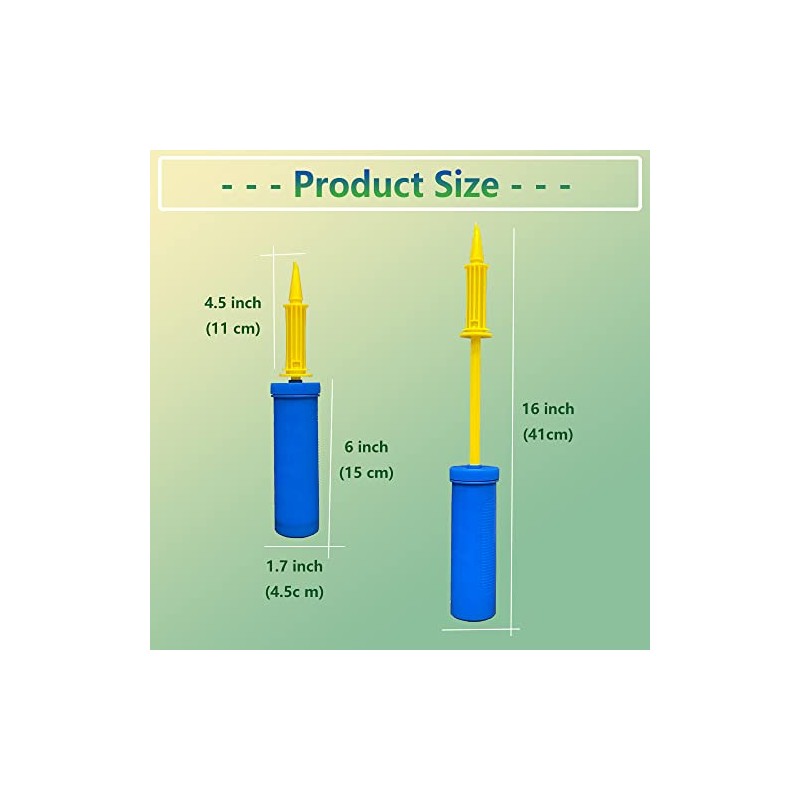 ZNALDP Hand Pump for Inflatable Pillow Wedge 30 Degree Triangle