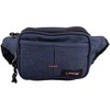 Mens/Ladies Soft Polyester Bum Bag/Waist Bag with Multiple Pockets -
