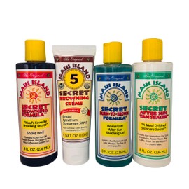 Maui Island Secret Original Formula Tanning Kit