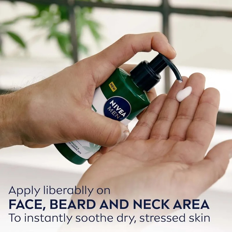 Bálsamo Facial Y Para Barba Nivea Men Sensitive Calm, Bálsam