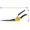 Jardineer Grass Shears Hand, Grass Cutter Manual with Sharp Blade,