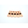 5 Pack Copper Wire Lugs AWG 1/0 * 5/16 Heavy