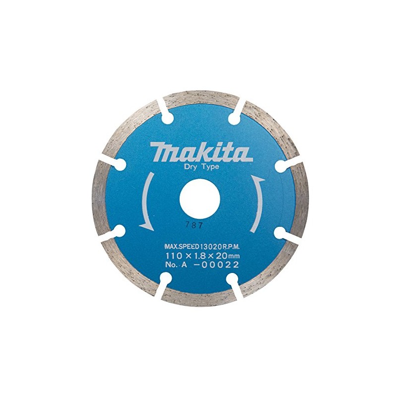Makita A-00022 Diamond Wheel, Outer Diameter 4.3 inches (110 mm),