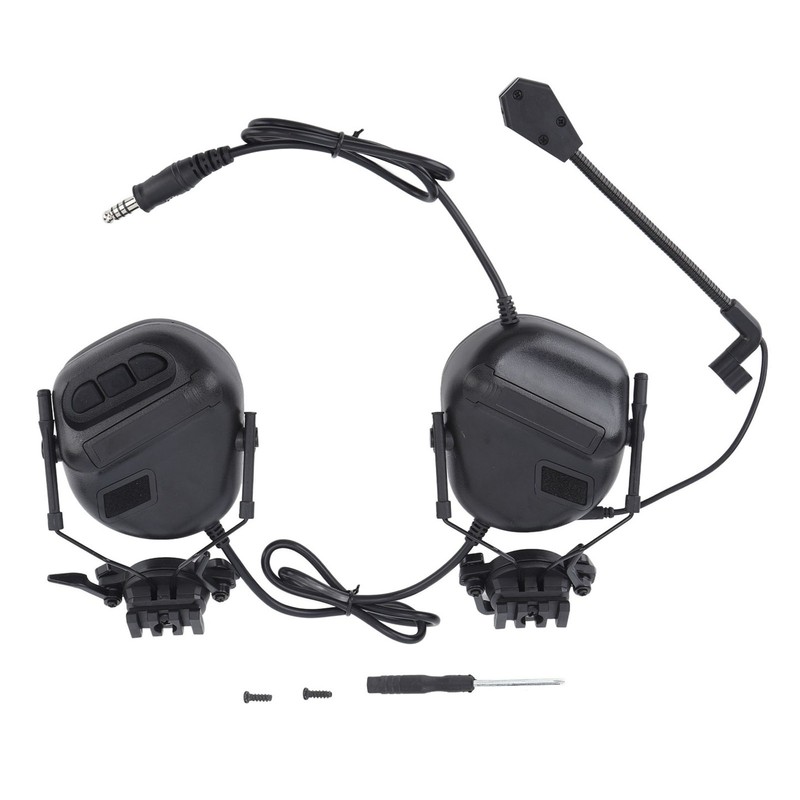 Shooting Headset Shooting Earmuffs Ear Hearing Protection Headphones Sound Amplification