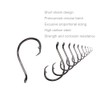 Croch 150 Pack Octopus Circle Hooks Offset Point 6 Size