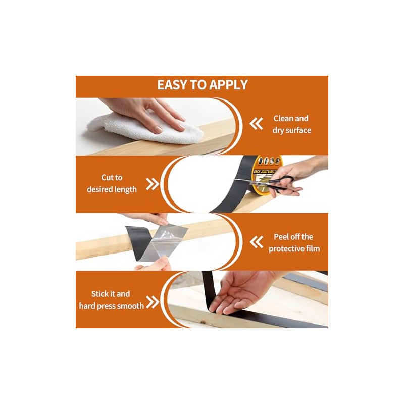 Cinta adhesiva para cubierta de 15 x 50 pies, 1