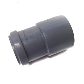 FLOPLAST 50mm x 40mm Grey Pushfit Waste Pipe Reducer