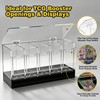 GGV 5-Slot Acrylic Booster Pack Dispenser, Black Base 200 Pack