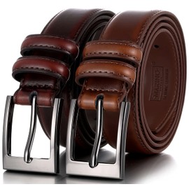 Marino’s Premium Belt Men, Genuine Leather Dress Belt for Men, Casual Mens Belt in Gift Box