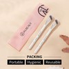 Albeaut Concealer Makeup Brushes 2 PCS Angled Brushes for Liquid,