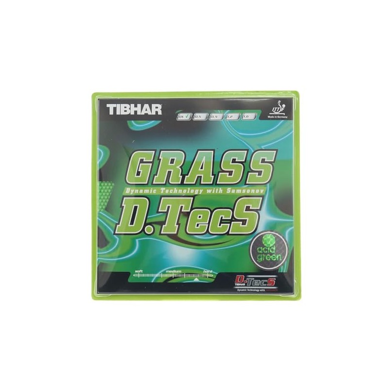 Tibhar D.Tecs Grass Rubber 0.9 mm Green