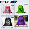 Lzerking Drawstring Backpack Bulk 50 Pcs Drawstring Bags Bulk Nylon