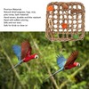 Bird Foraging Wall Toy Boredom Relief Seagrass Hand Woven Parrot