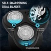 7-in-1 Electric Razor for Men with USB Charging Station -