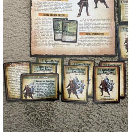 Flying Frog Productions Shadows of Brimstone Rivals - Feudal Japan Heroes + Samurai War Party New RARE