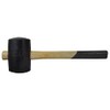 SW-Stahl 50701L Rubber Mallet, 250 g, Lightweight Rubber Mallet, Wooden
