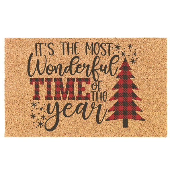 Welcome Doormat Coco Coir Door Mat Gift It's The Most